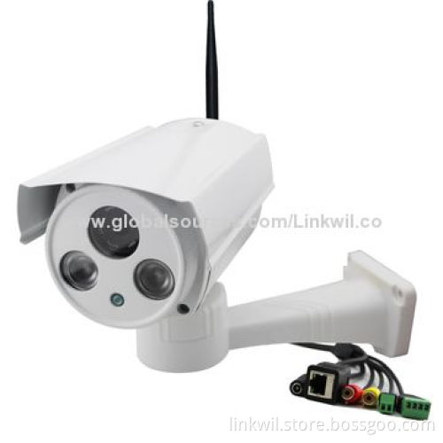 Security Cameras, Onvif Compliant, WPS, P2P, 2 Array IR LEDs and Supports Two-way Audio
